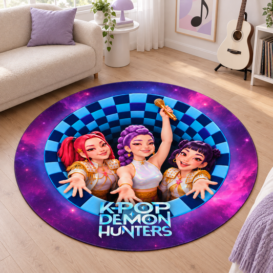 HUNTR/X Portal 3D Illusion Rug