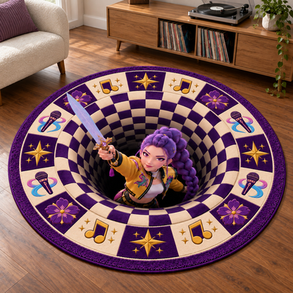 HUNTR/X Rumi Portal 3D Illusion Rug