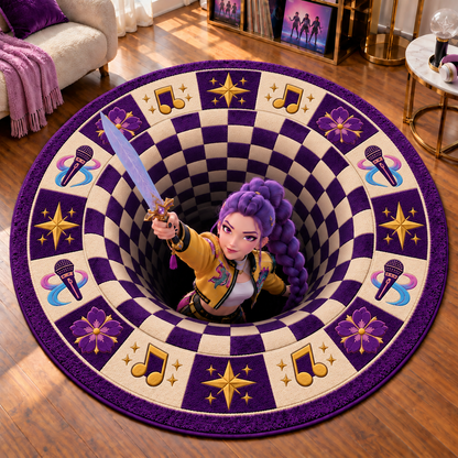HUNTR/X Rumi Portal 3D Illusion Rug
