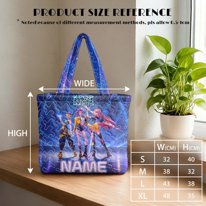 Personalized HUNTR/X Stage Tote Bag